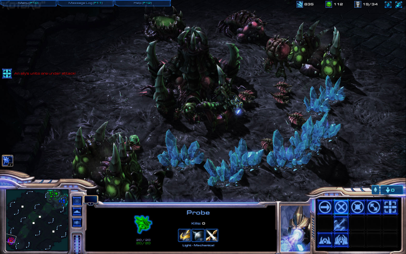 Illustration for article titled New Starcraft II Screens, With That Beta-Fresh Smell